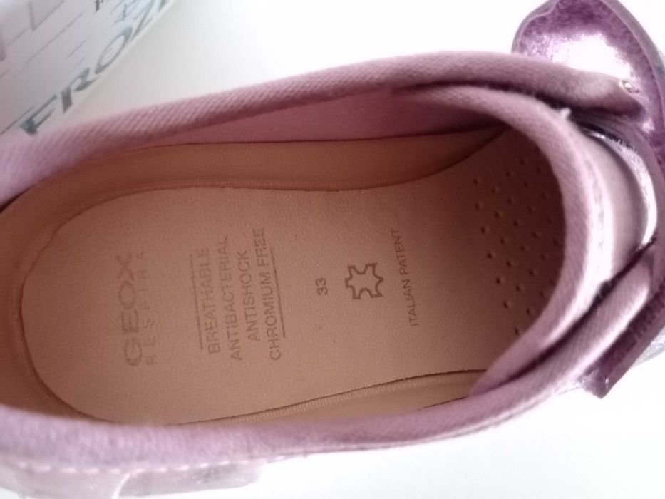 Sapatilha GEOX JR Ciak Girl Frozen II Disney nº 34 e 35 - NOVAS