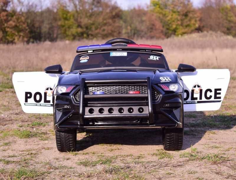 BAWIBUS.PL Autko auto na akumulator POLICJA MUSTANG dla dzieci RC