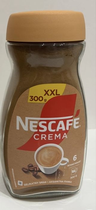 Kawa Nescafe Crema 6 słoików.