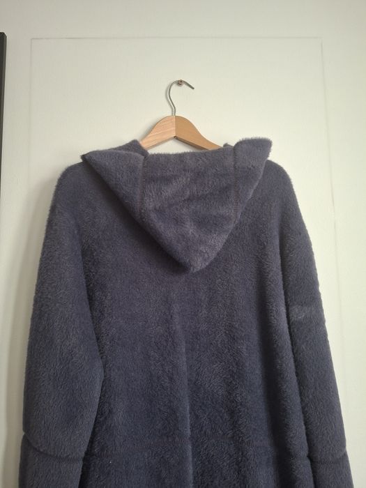 Płaszcz damski granatowy