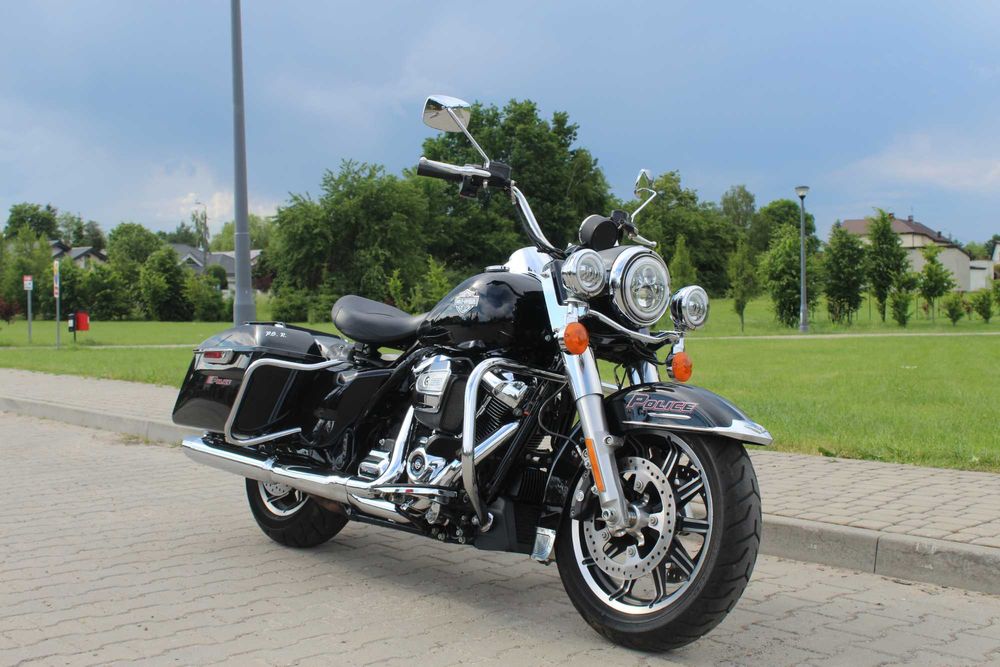 Harley Davidson King Road - "POLICE USA" 2018 - mały przebieg.