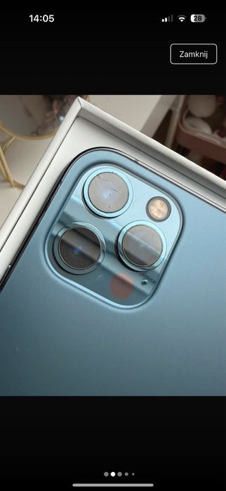 IPhone 12Pro 128GB granatowy pacyficzny błękit Apple