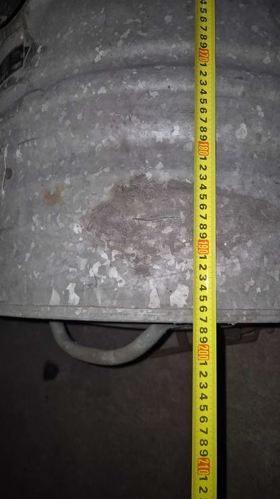 Beczka stalowa ocynkowana BR-6a  Inofama 600l na wodę transport