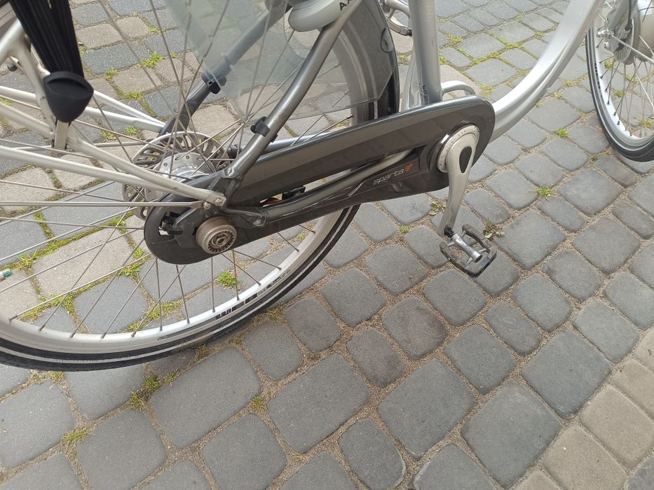 Rower miejski elektryczny marki Sparta koła 26