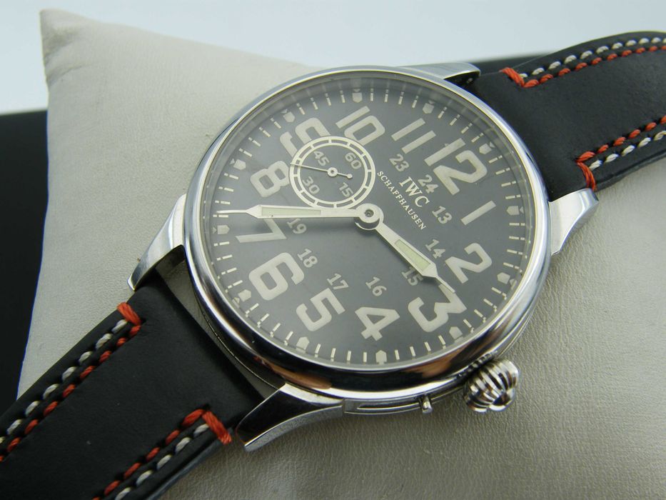 IWC Schaffhausen Pilot Piękna Pasówka w Stali Cal. 63 z 1904 roku
