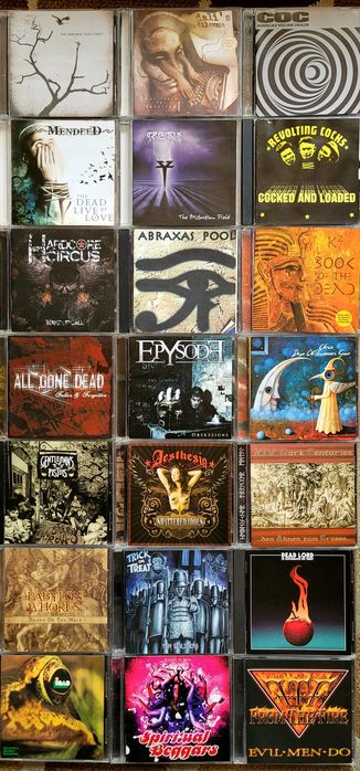 •CD Диски-4•HEAVY METAL ROCK •Компакт Диски •Музыкальные Диски •Объявление-4•