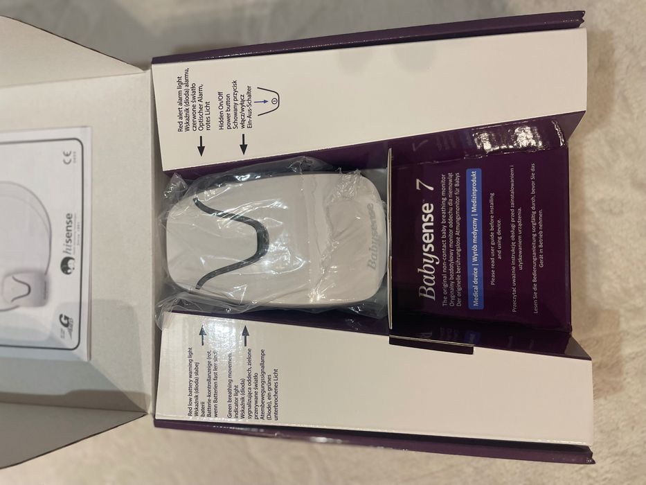 Monitor oddechu Babysense 7 - jak nowy