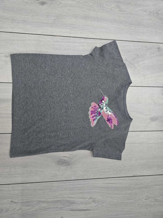 Koszulka z ptakiem r.116