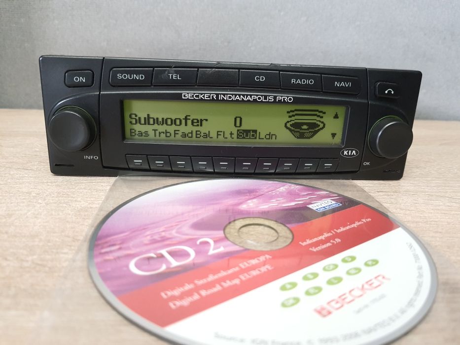 Radio samochodowe KIA Becker INDIANAPILIS PRO BE7959 CD MP3 Mercedes