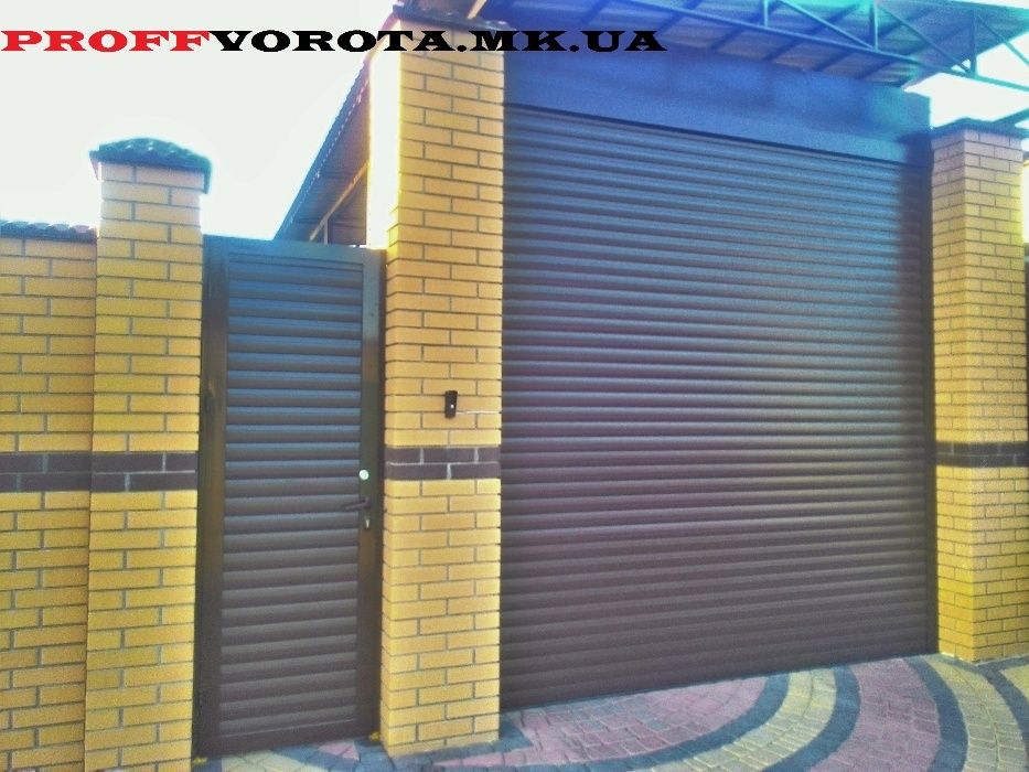 Роллетные(рулонные) ворота:въездные,гаражные-Николаев,Херсон,Одесса.