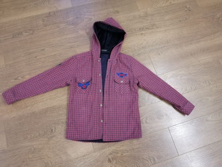 Сорочка в клітинку  з флісом