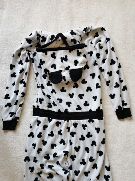 Minnie polar, strój piżama, zatrzaski wiązanie w pasie
