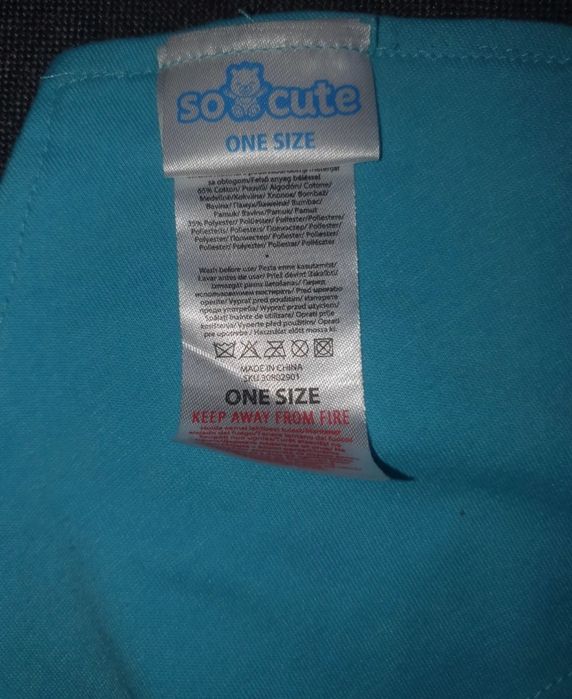 Czapka Pieski 86/92+śliniak rozmiar uniwersalny Pepco