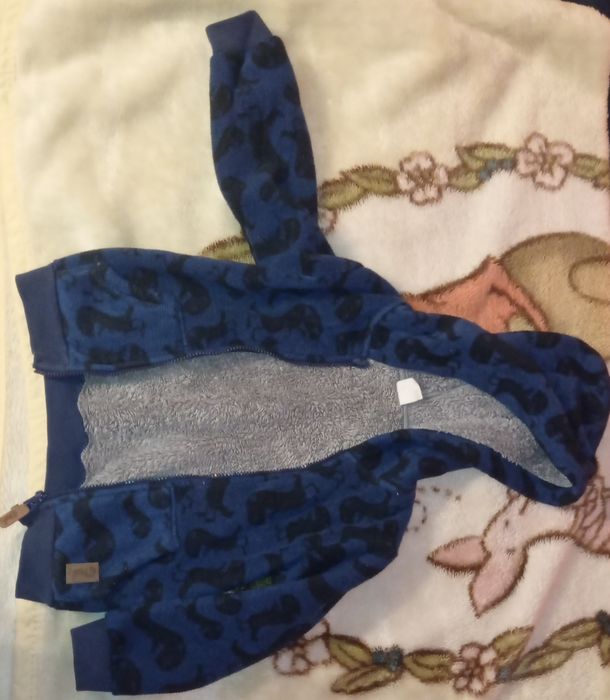 Bluza polarowa ciepła na 104