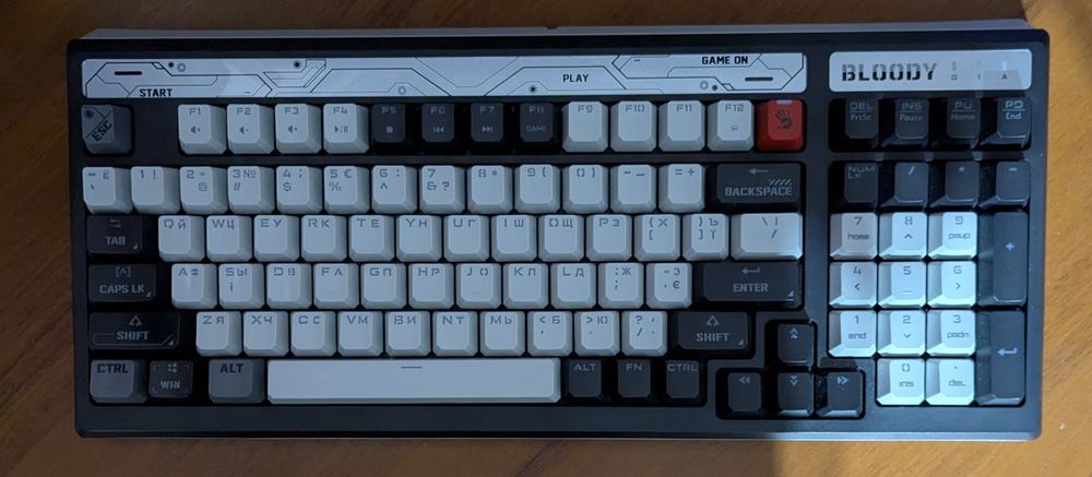 Ігрова клавіатура Bloody B950 (LK Libra, RGB, механіка