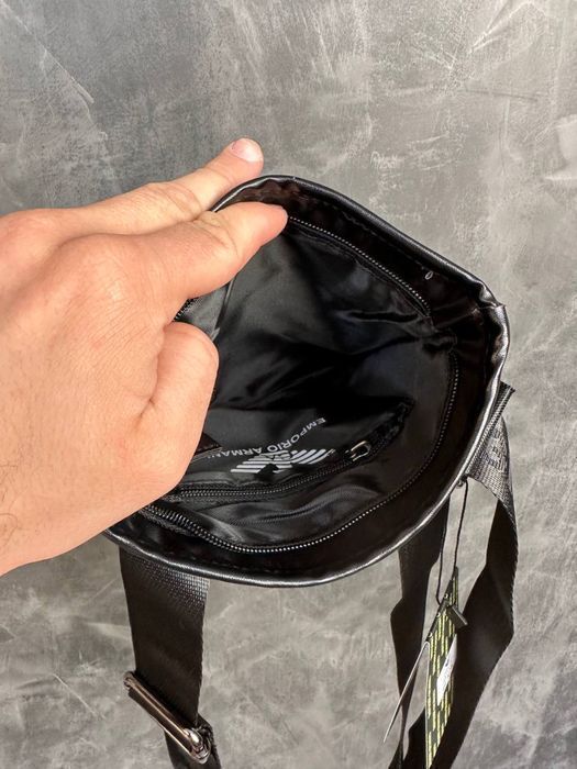 Мужская сумка планшетка Армани, чоловіча барсетка сумка армані