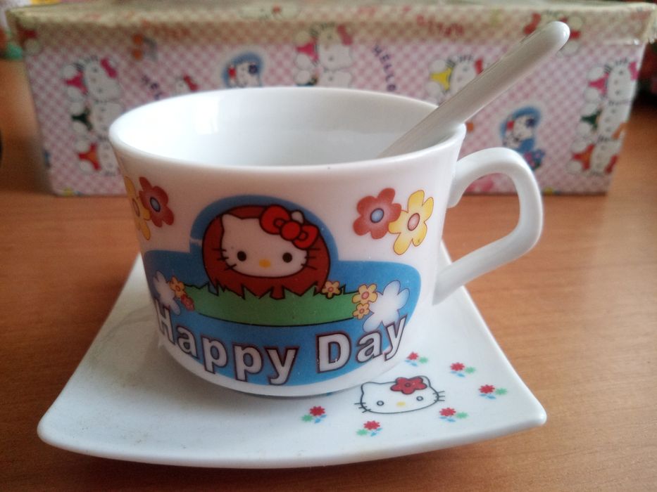 Чайно-кавовий набір Hello Kitty