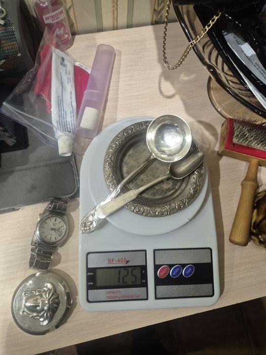 Кружки  серебрянные индия