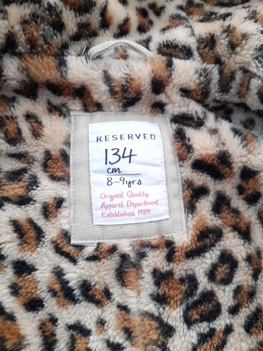 kurtka Reserved rozmiar 134 dziewczęca