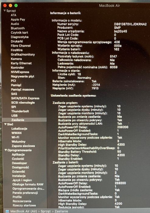 Macbook Air 13'' (MD231LL/A) w super obudowie JCPAL Mac Guard Ultra