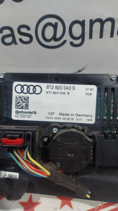 Comando Sofagem Climatronic Audi A4 B8 8T2820043S Original
