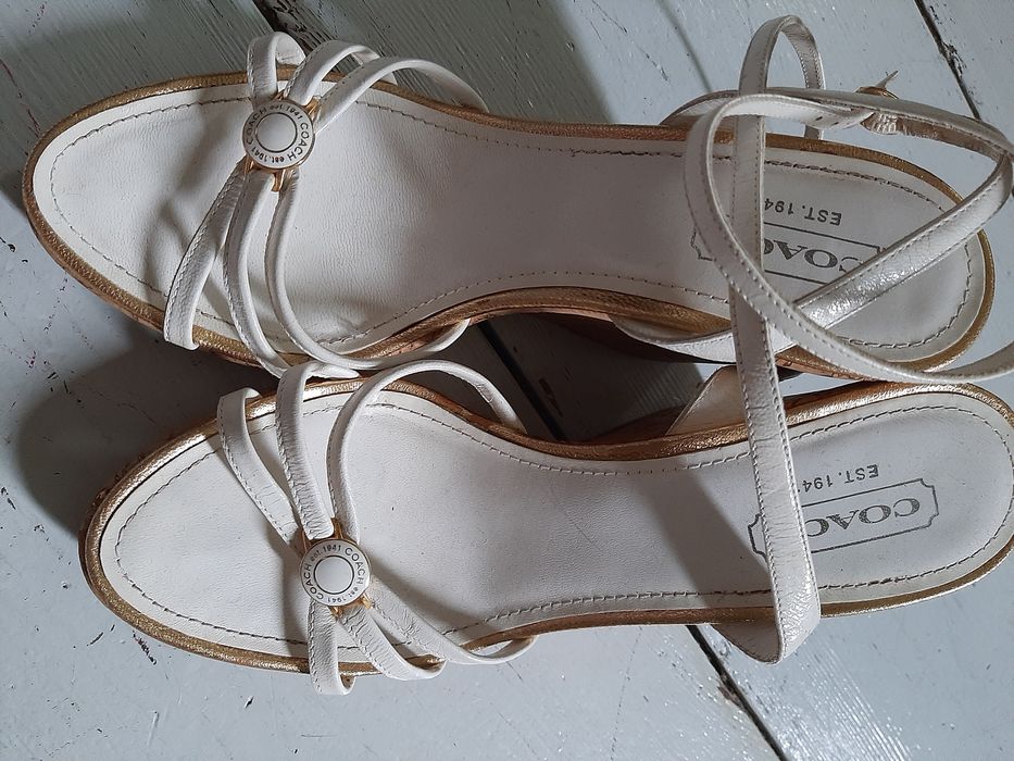 Buty skórzane Coach