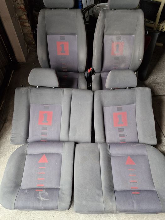Tapicerka Fotele kanapa Boczki VW POLO 6N2 GTI 3D