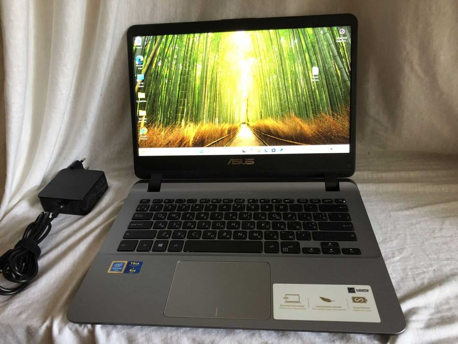Ноутбук Asus X407 FHD IPS IPG 4417U/6gb/HDD 500gb+ SSD Intel
