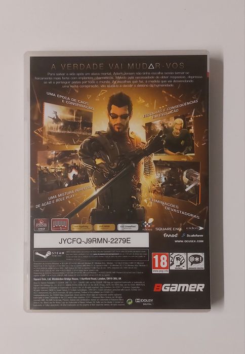 Deus Ex: Human Revolution para PC DVD-ROM