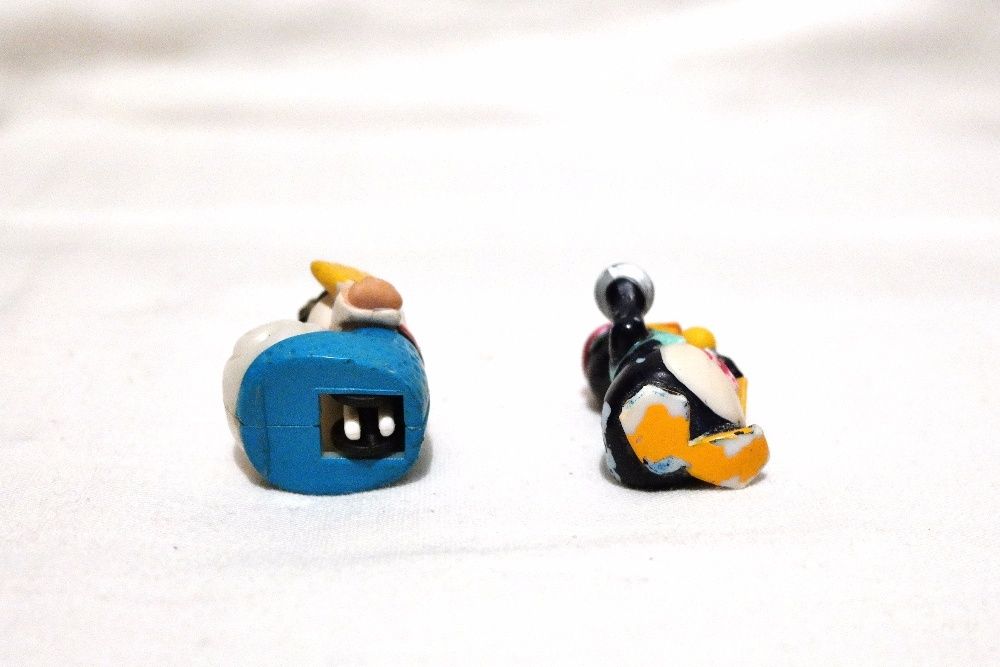 Мини игрушки набор 2шт Пингвин и Улитка резина пластик