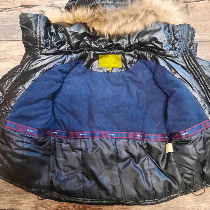 Зимова дитяча курточка на хлопчика 5-6 років (110см)