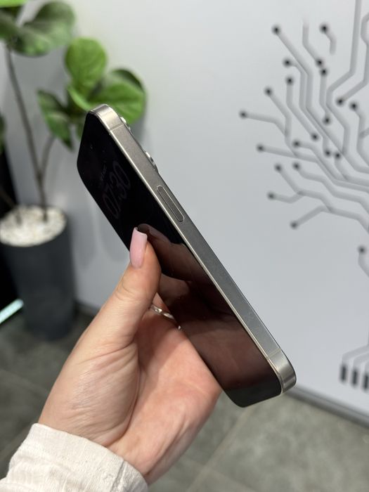 Гарантія • iPhone 15 Pro • Natural Titanium • 512GB • 100%Акб • Оплата частинами