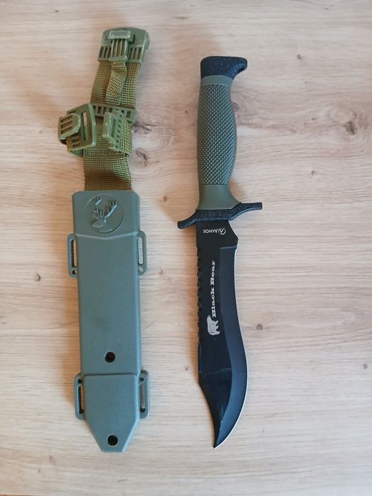 Faca Tática De Caça Black Bear Nova