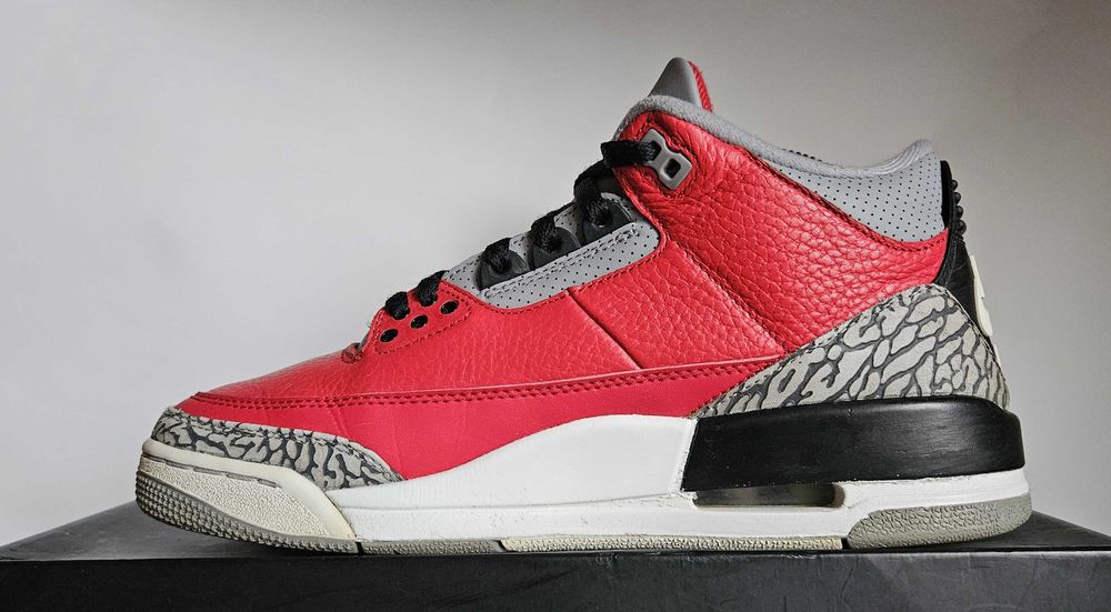 Air Jordan 3 SE Unite Red Cement 2019 8.5US/42EUR/26.5CM