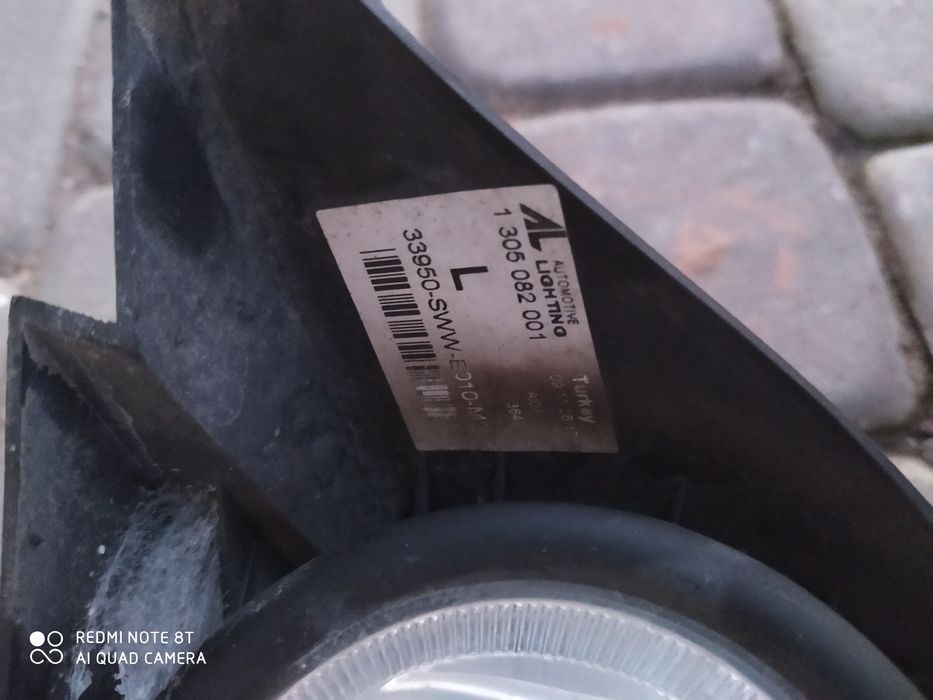 Lampa lewy przód honda crv lll 2007