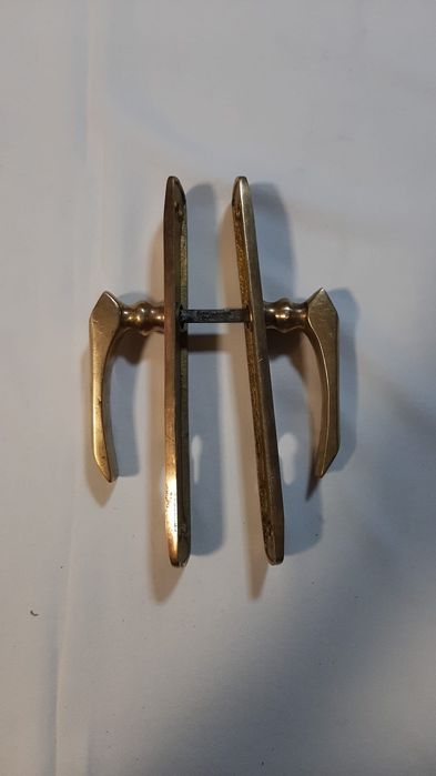 Klamka mosiężna zestaw