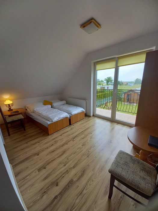 Pokoje z balkonami również dla pracownikow