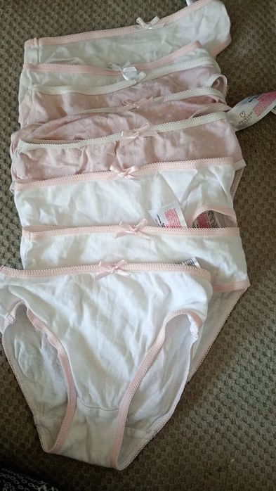 Majtki dziewczęce 92/98 Primark 9 sztuk