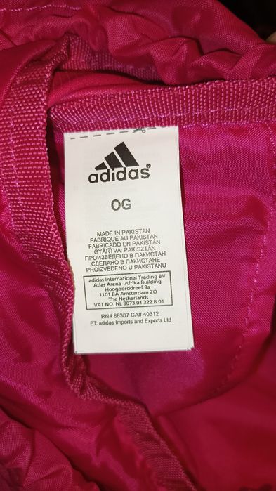 Розовый рюкзак ADIDAS LIN PER W BP M67757