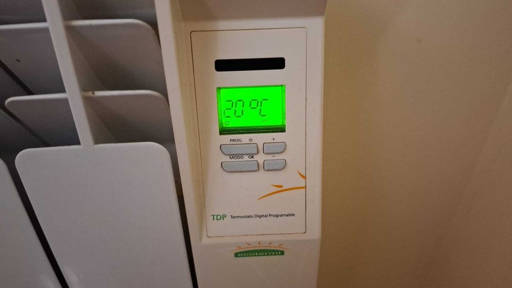 Radiador elétrico digital