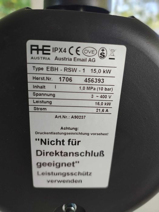 Grzałka elektryczna do bojlera