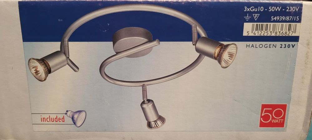 Lampa Massive  3x Gu10 50W halogen  230V