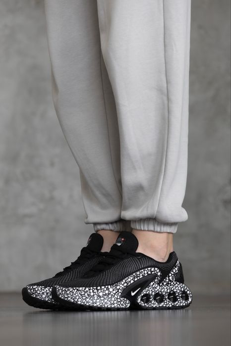 НАЙКРАЩА ЯКІСТЬ‼️Nike Air Max DN Black Safari (Чорно-Білі),найк дн,саф