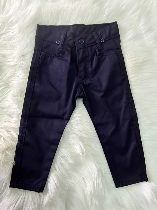 Komplet galowy, garnitur, koszula spodnie muszka szelki 86/92