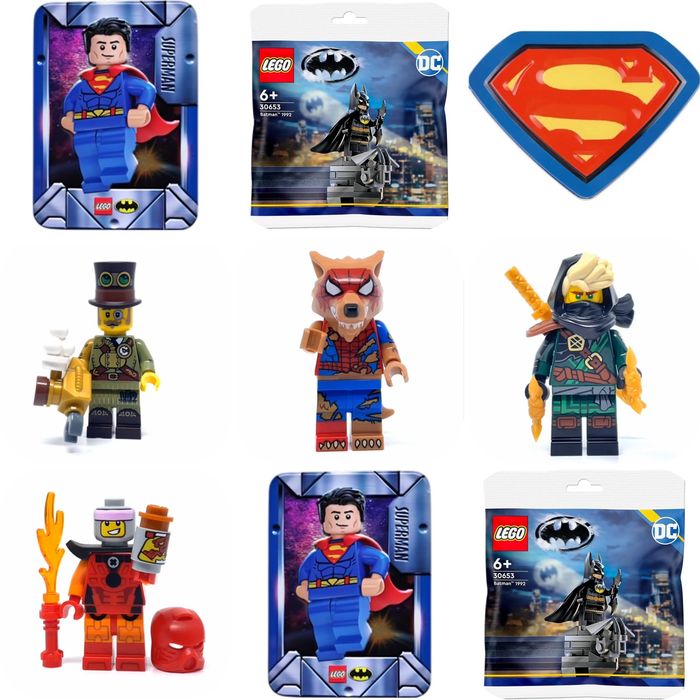 Колекційні фігурки Lego, оригінальні, нові.