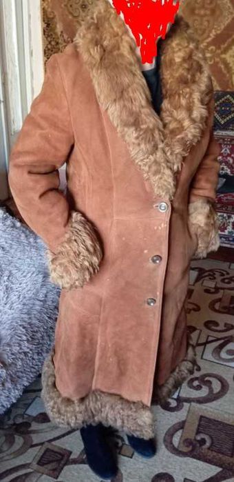 Женская дубленка монгольская