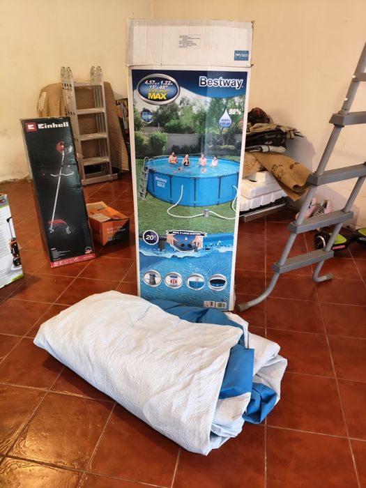 Piscina BestWay - 4.57 x 1.20  - usado