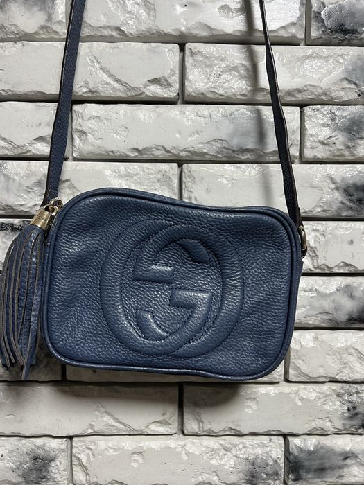 Gucci  Soho Small Disco оригинал сумка кожаная