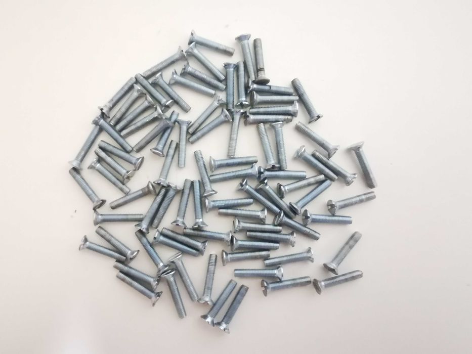Śruby M3 x 16mm DIN 965 A2 stal nierdzewna, łeb stożkowy, wkręty - 80 szt