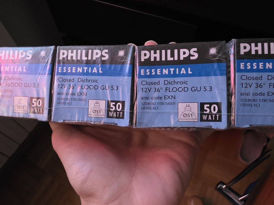 4 x Żarówka halogenowa reflektorowa Philips